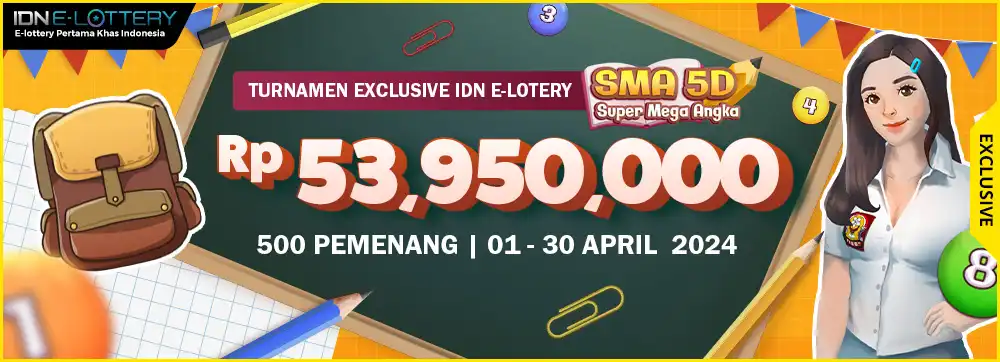 Turnamen Eksklusif IDN E-Lottery SMA5D
